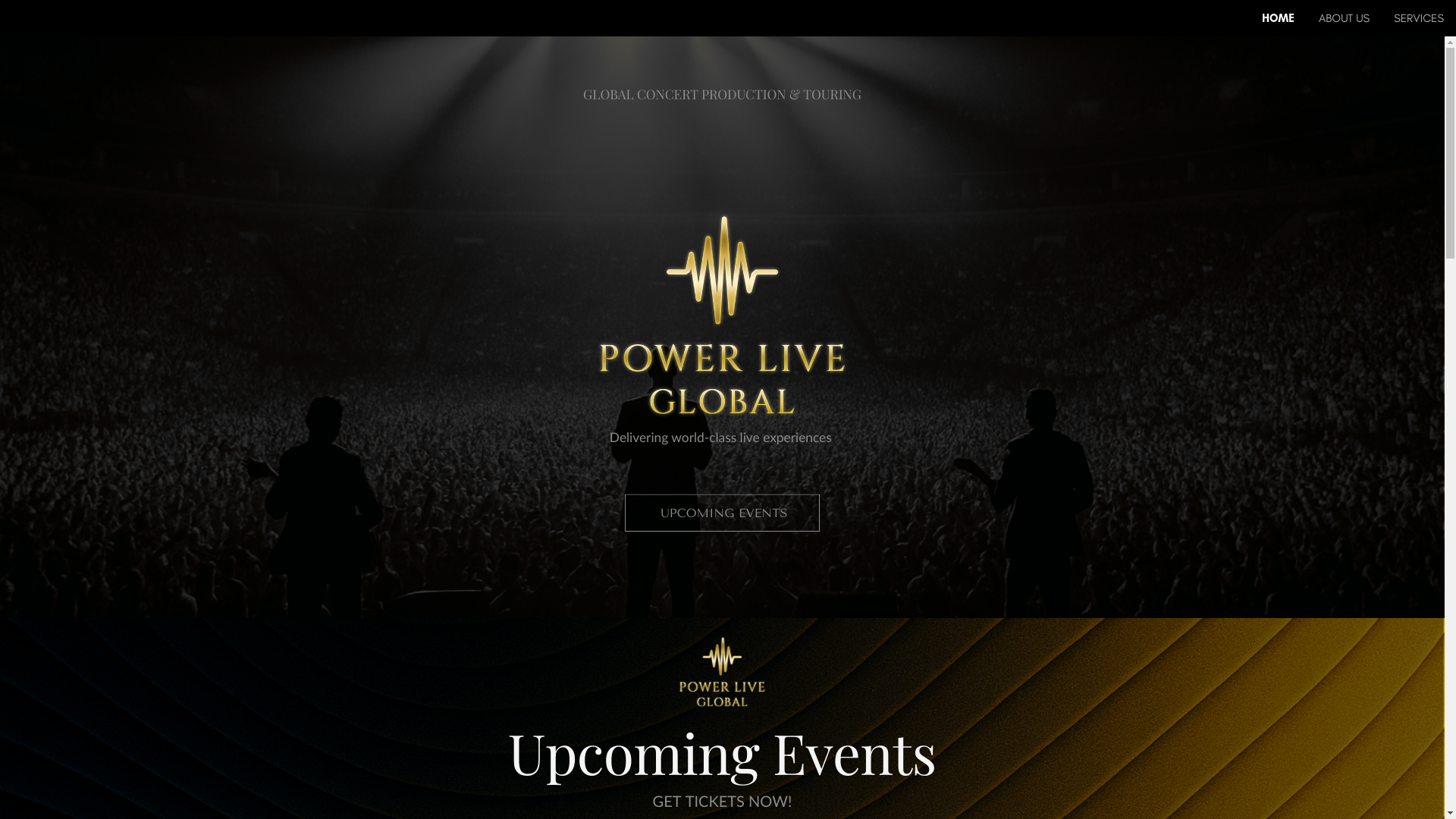 website screenshot of https://powerliveglobal.com/