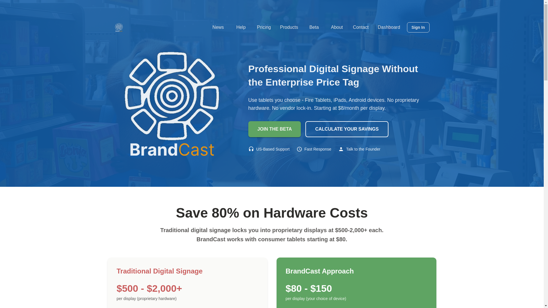 website screenshot of https://brandcast-public.pages.dev/