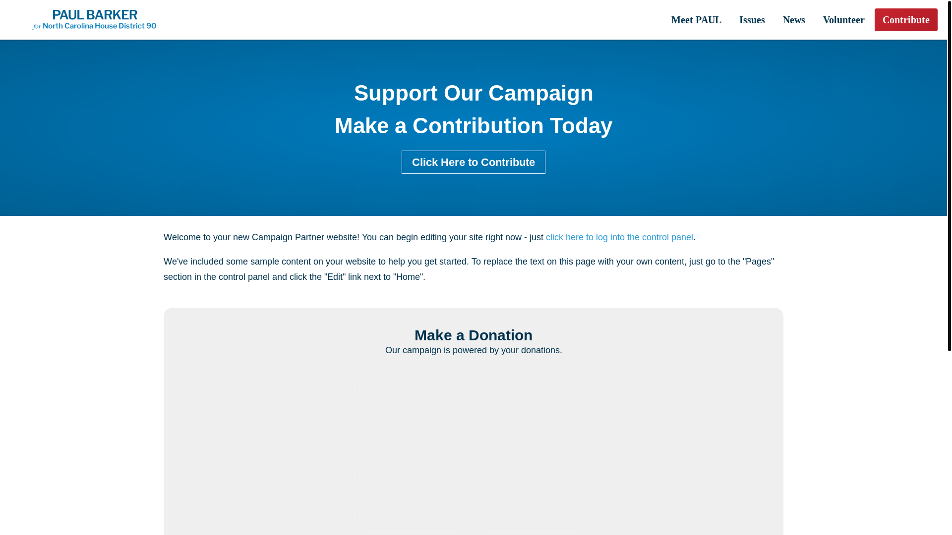 website screenshot of https://paulbarker4nchouse90.com/