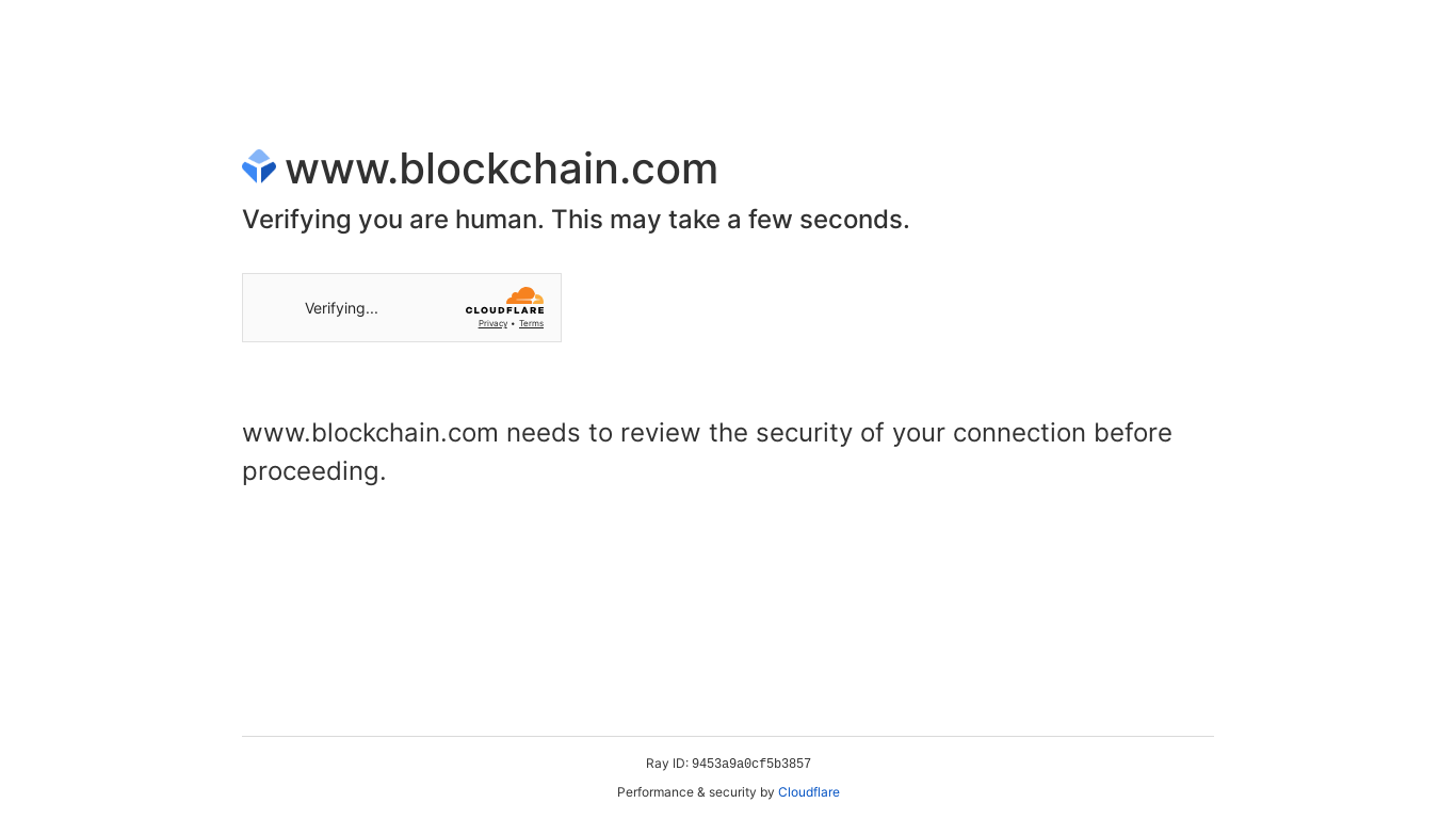 website screenshot of https://blockchain.com/