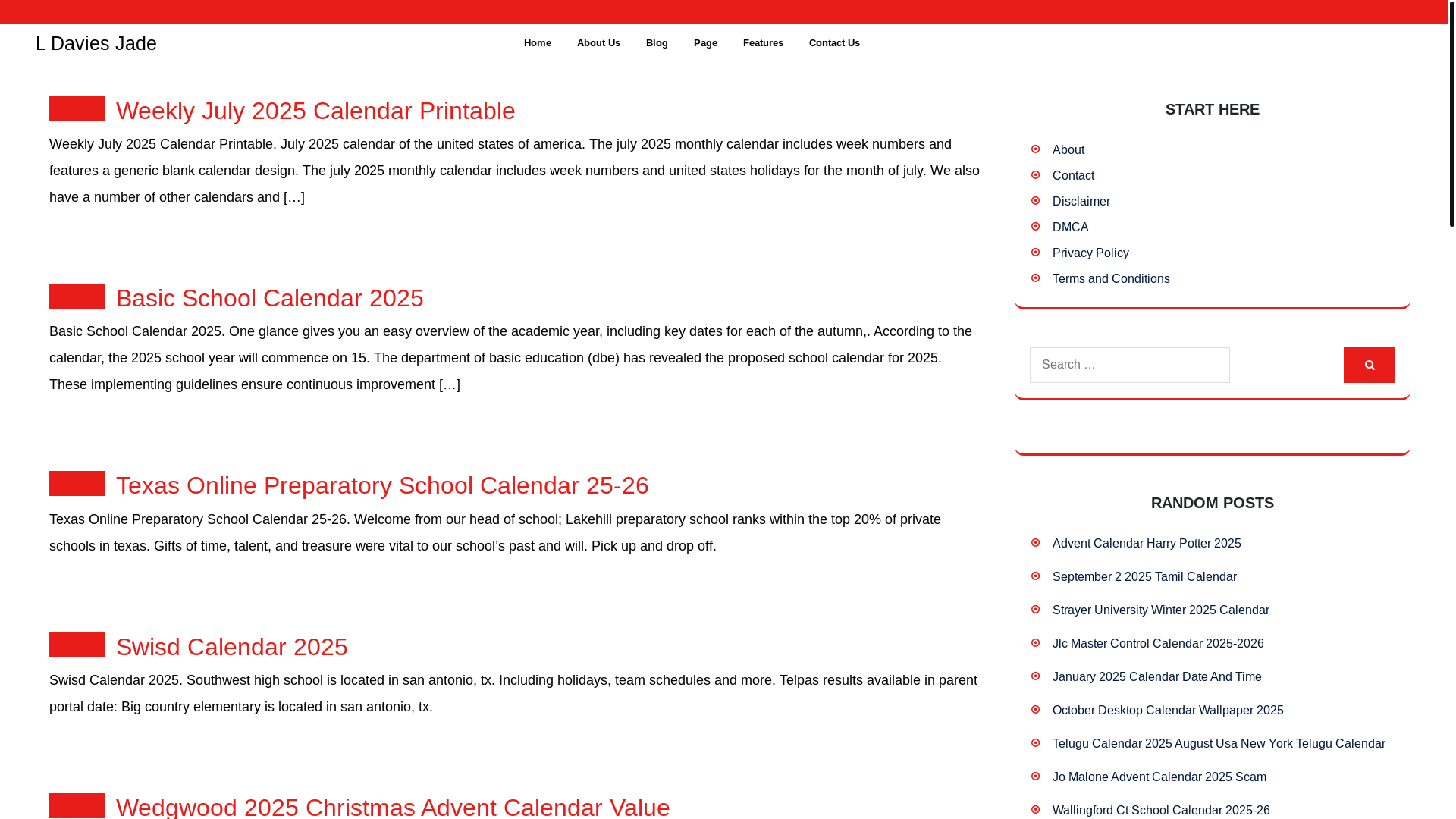 website screenshot of https://ldaviesjade.pages.dev/