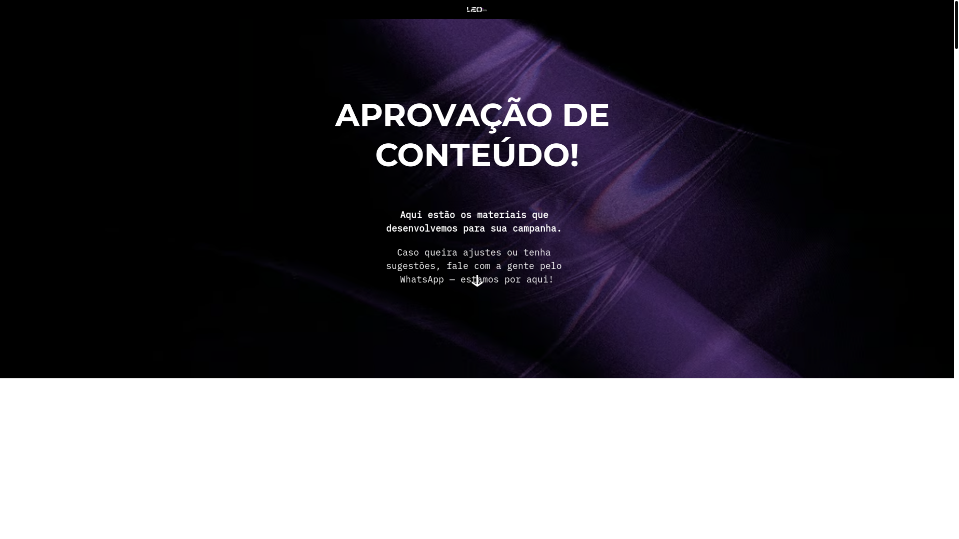 website screenshot of https://leoestudiocriativo.com/