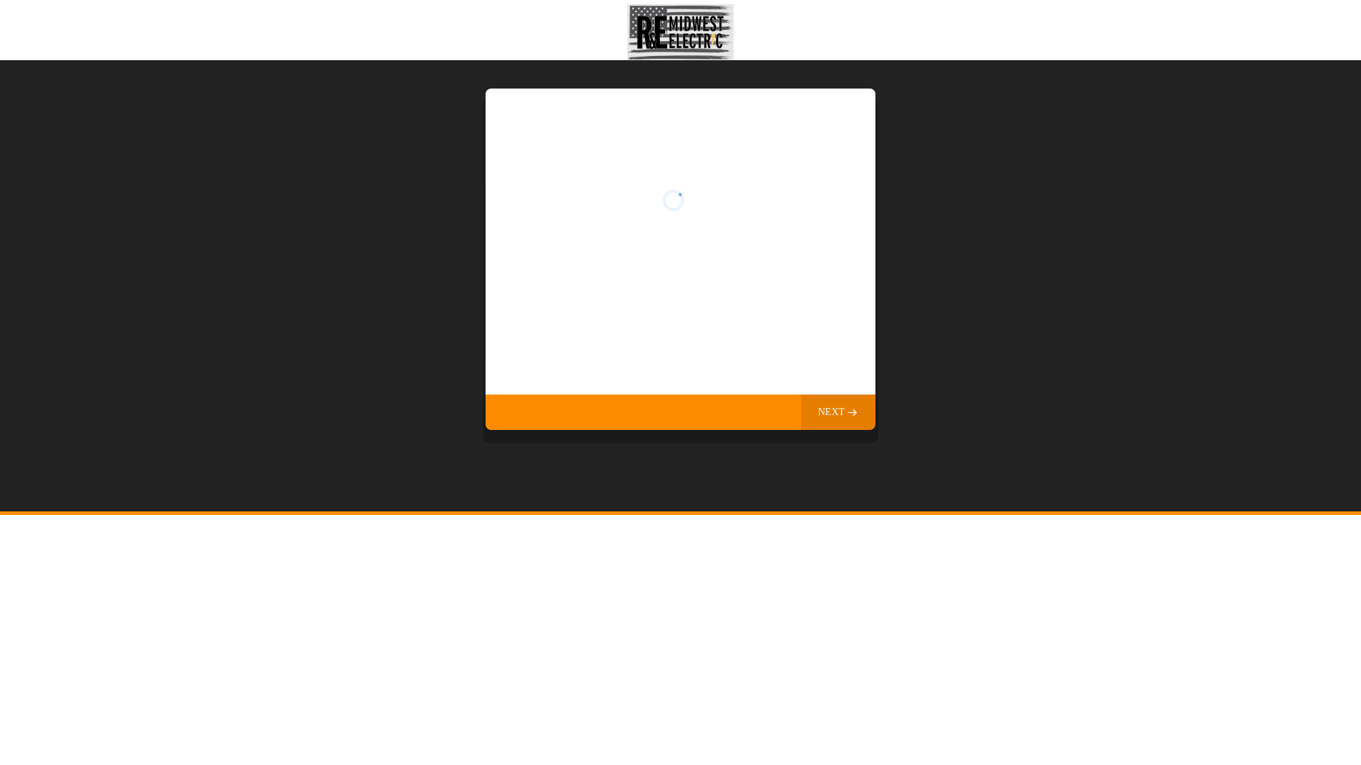 website screenshot of https://remidwestelectricestimates.com/
