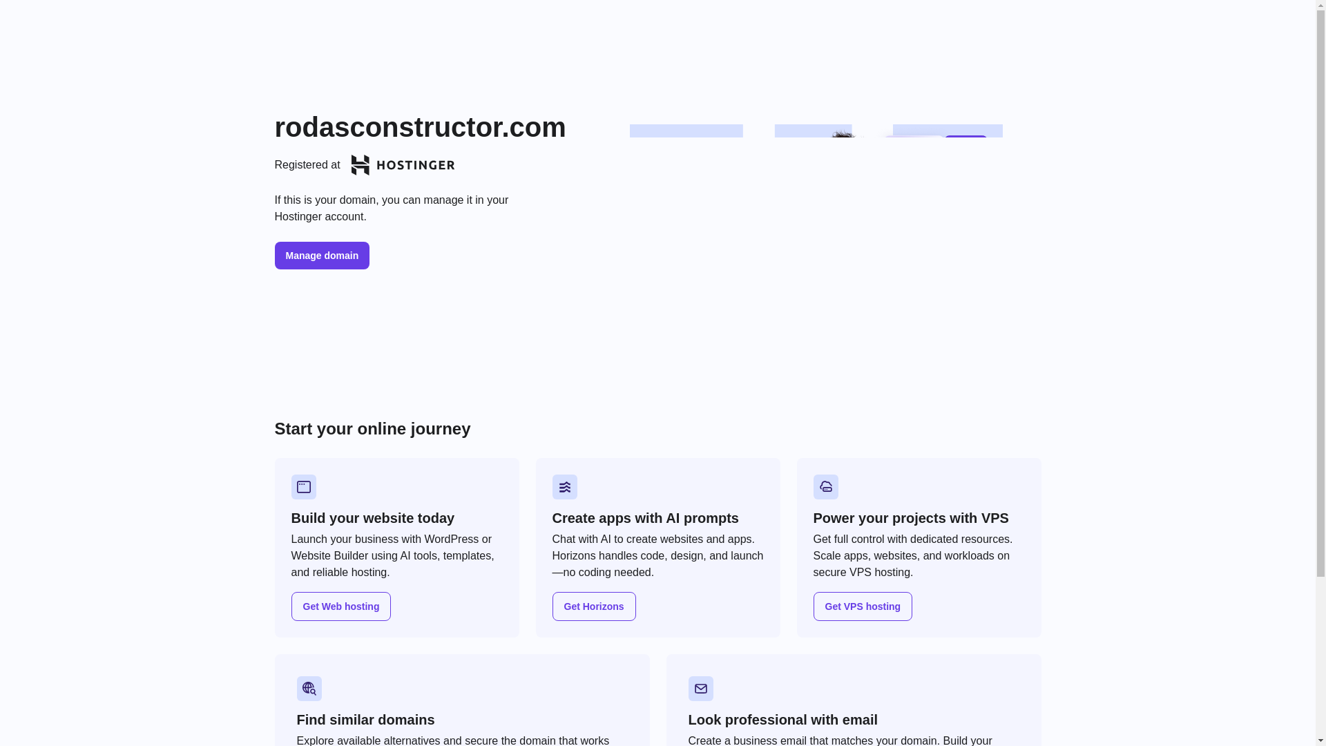 website screenshot of https://rodasconstructor.com/