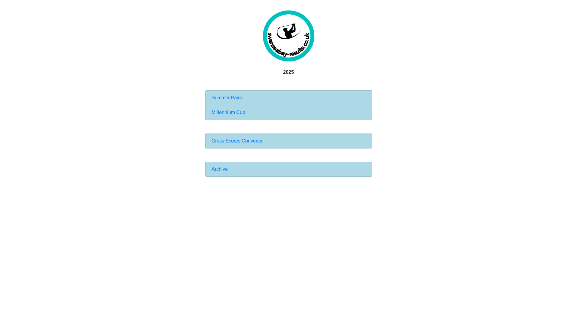 website screenshot of https://swanseabay-results-co-uk.pages.dev/