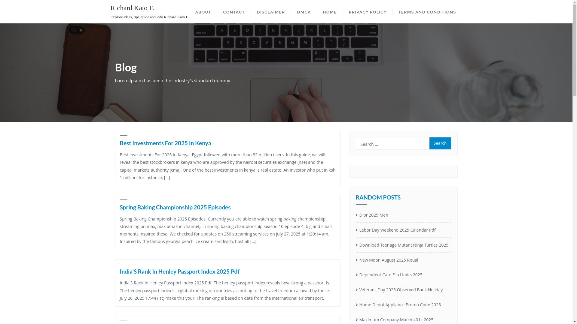 website screenshot of https://richardkatof.pages.dev/