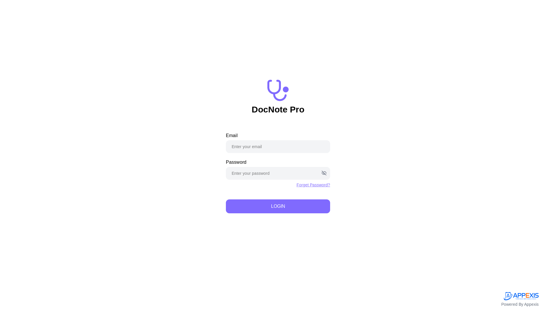website screenshot of https://docnotepro-frontend.pages.dev/