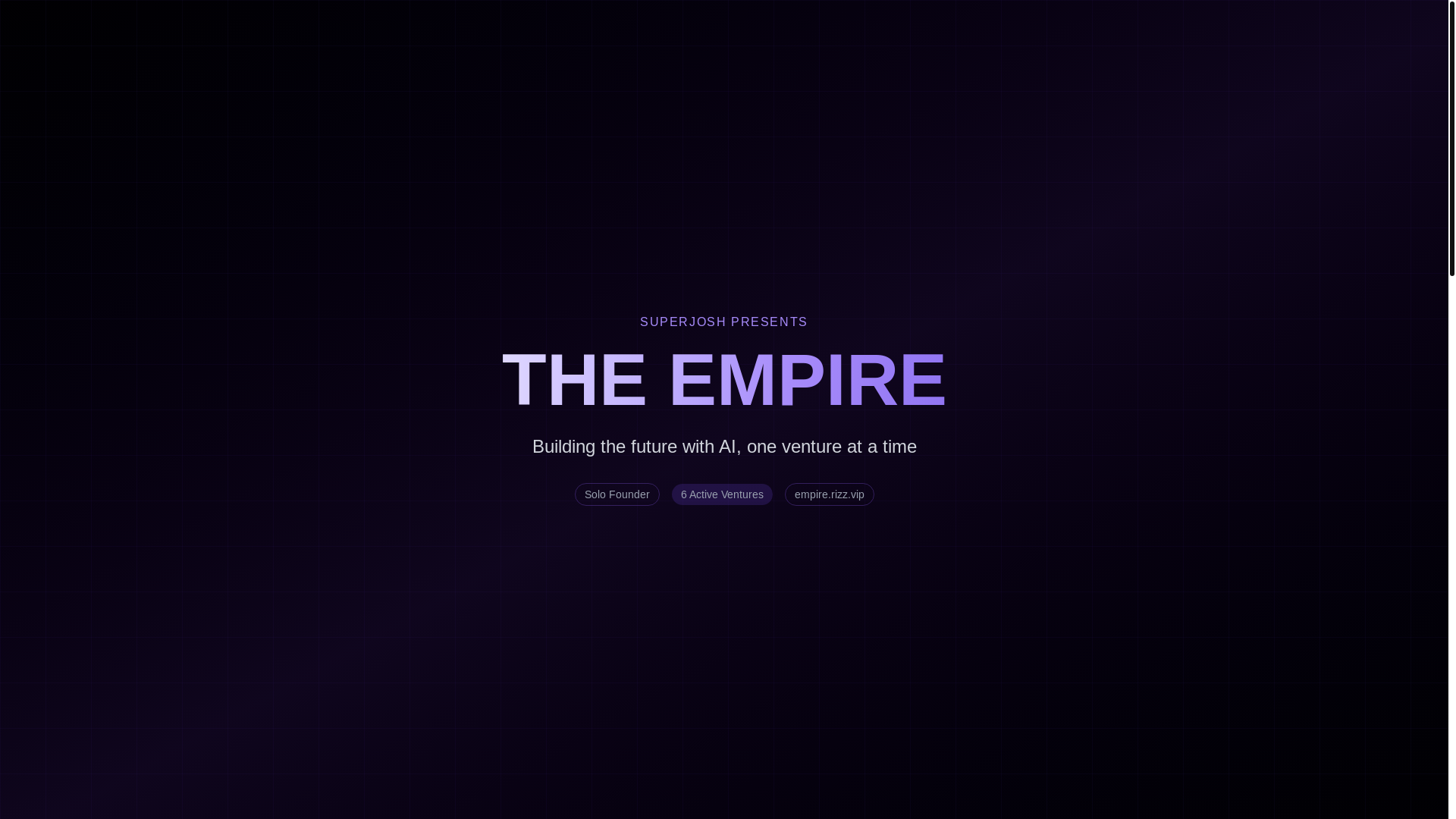 website screenshot of https://empire-landing.pages.dev/