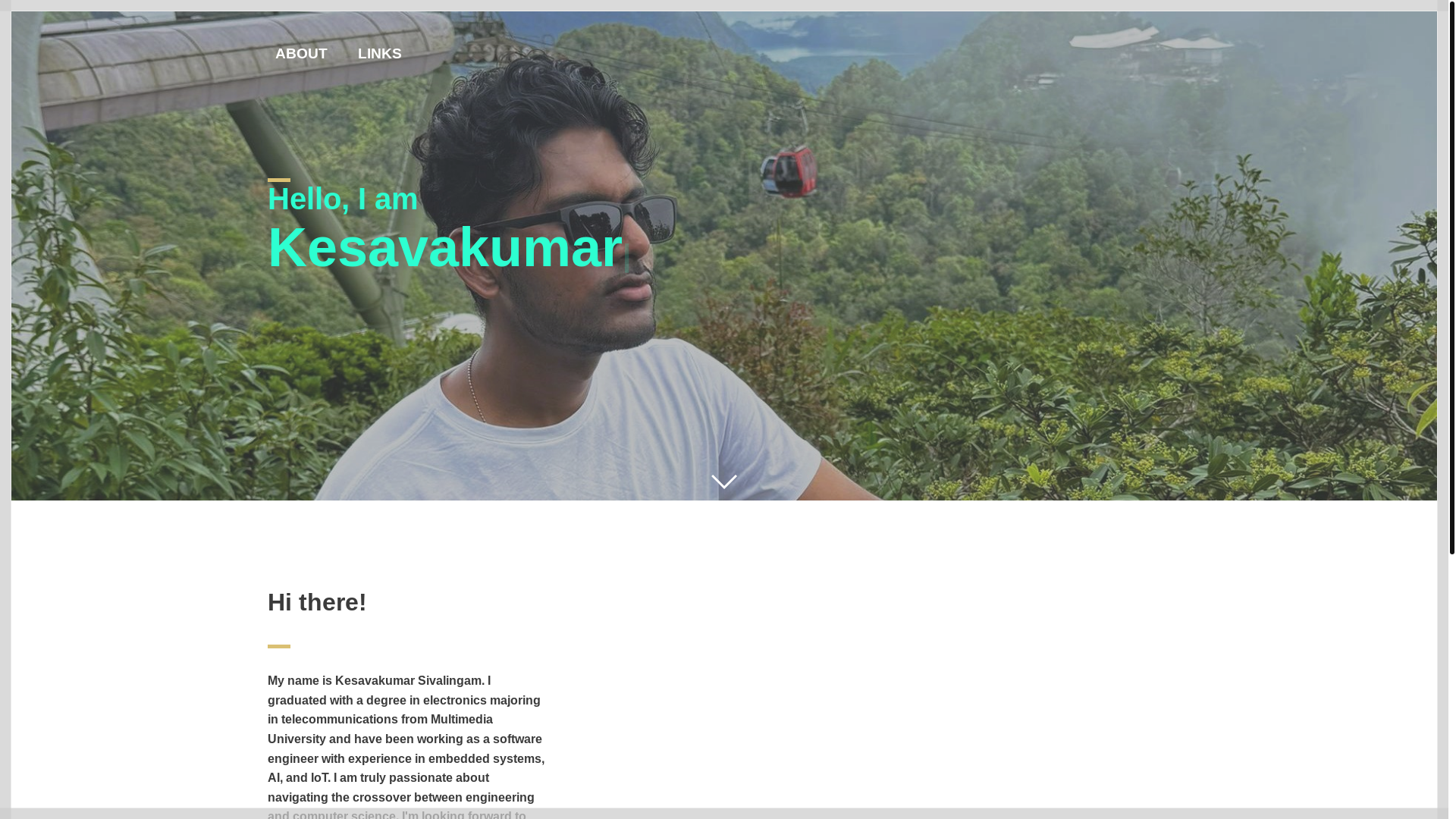 website screenshot of https://kesava.pages.dev/