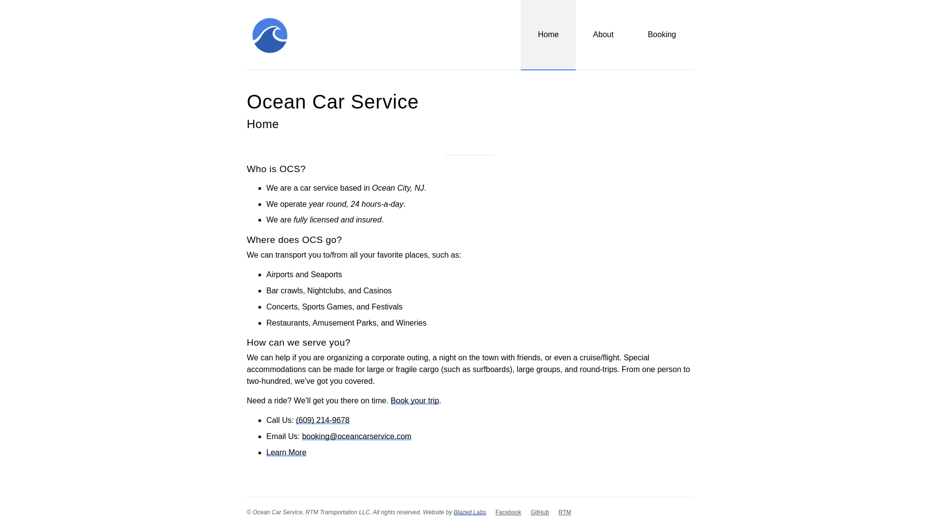 website screenshot of https://oceancarservice-com.pages.dev/