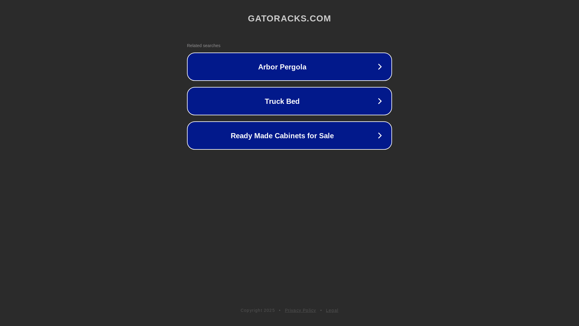 website screenshot of https://gatoracks.com/