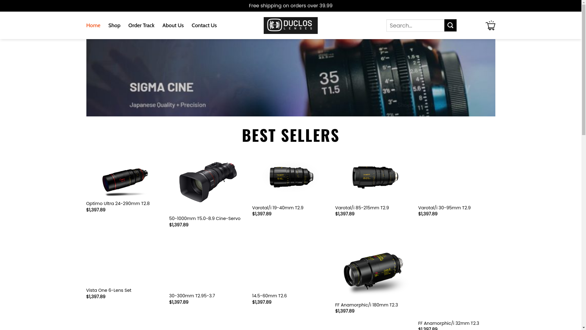 website screenshot of https://ducloslensesois-us.shop/