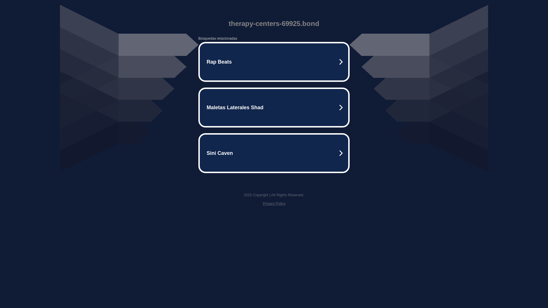 website screenshot of https://therapy-centers-69925.bond/