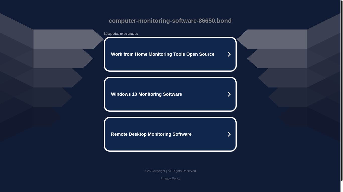 website screenshot of https://computer-monitoring-software-86650.bond/