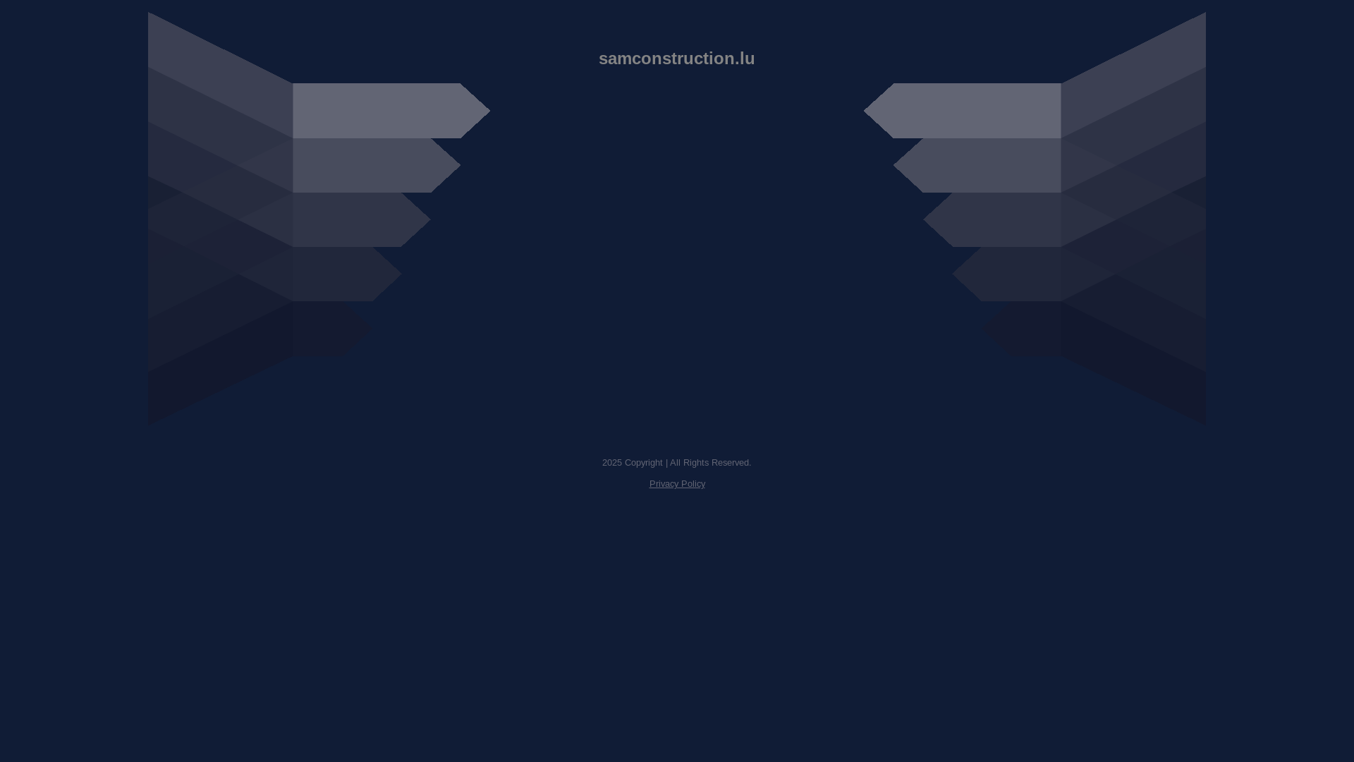 website screenshot of https://samconstruction.lu/