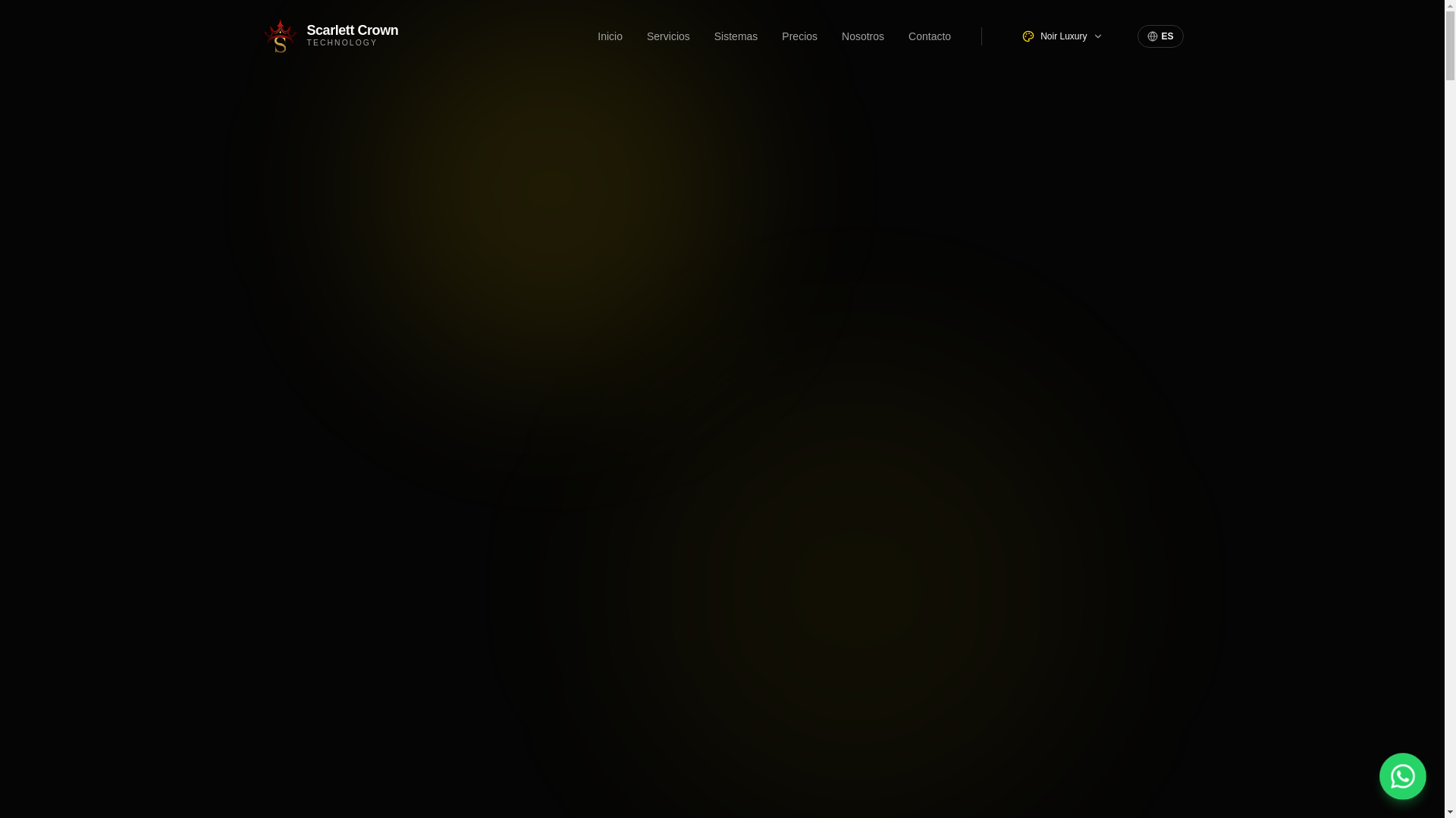 website screenshot of https://scarlettcrowntech.com/