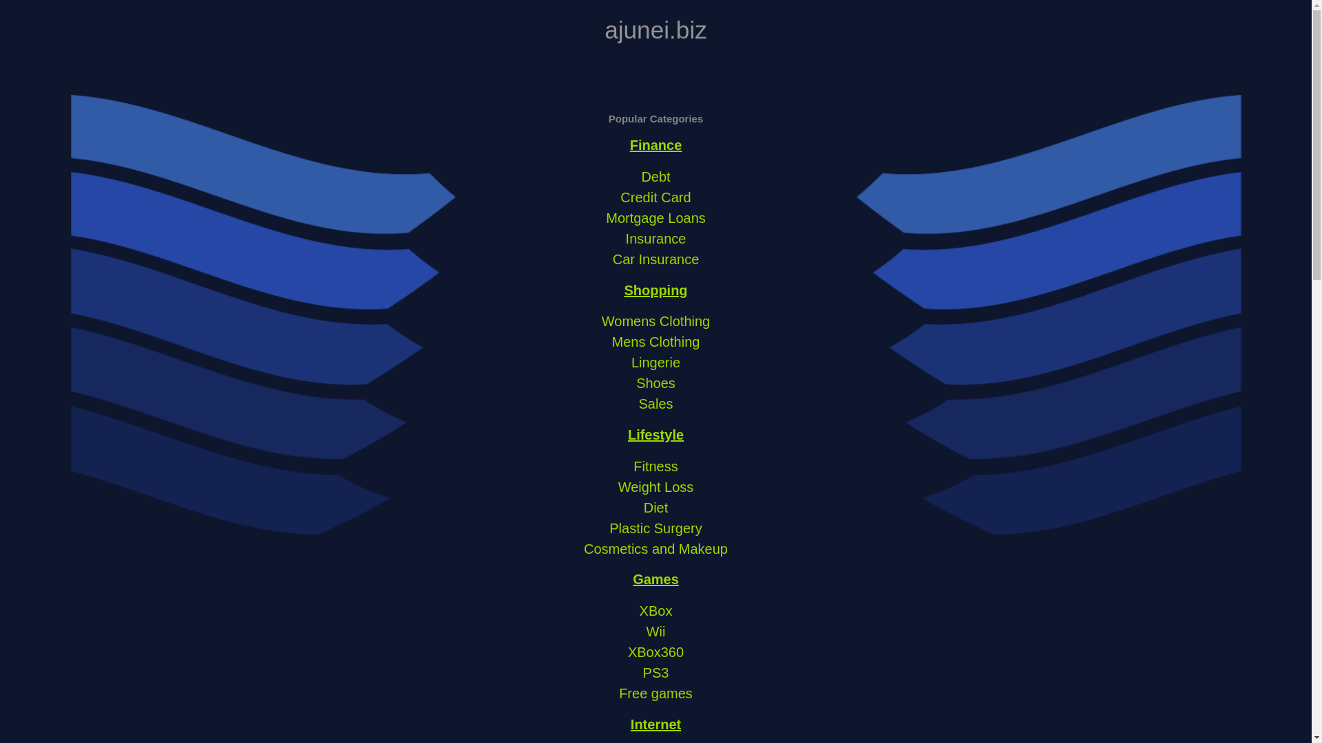 website screenshot of https://ajunei.biz/