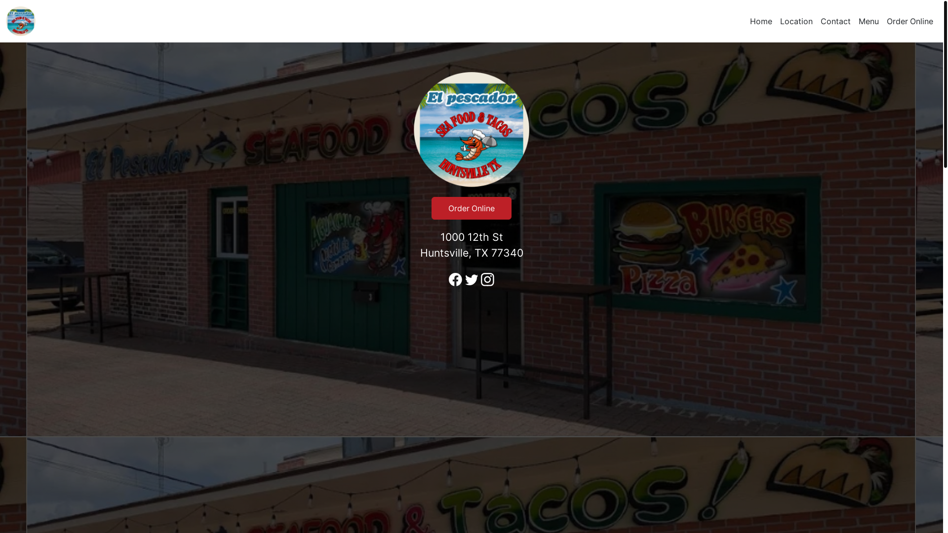 website screenshot of https://elpescadorseafoodtx.com/