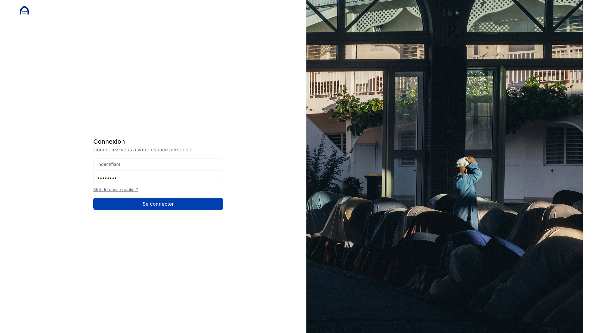 website screenshot of https://medersa-habibya.pages.dev/