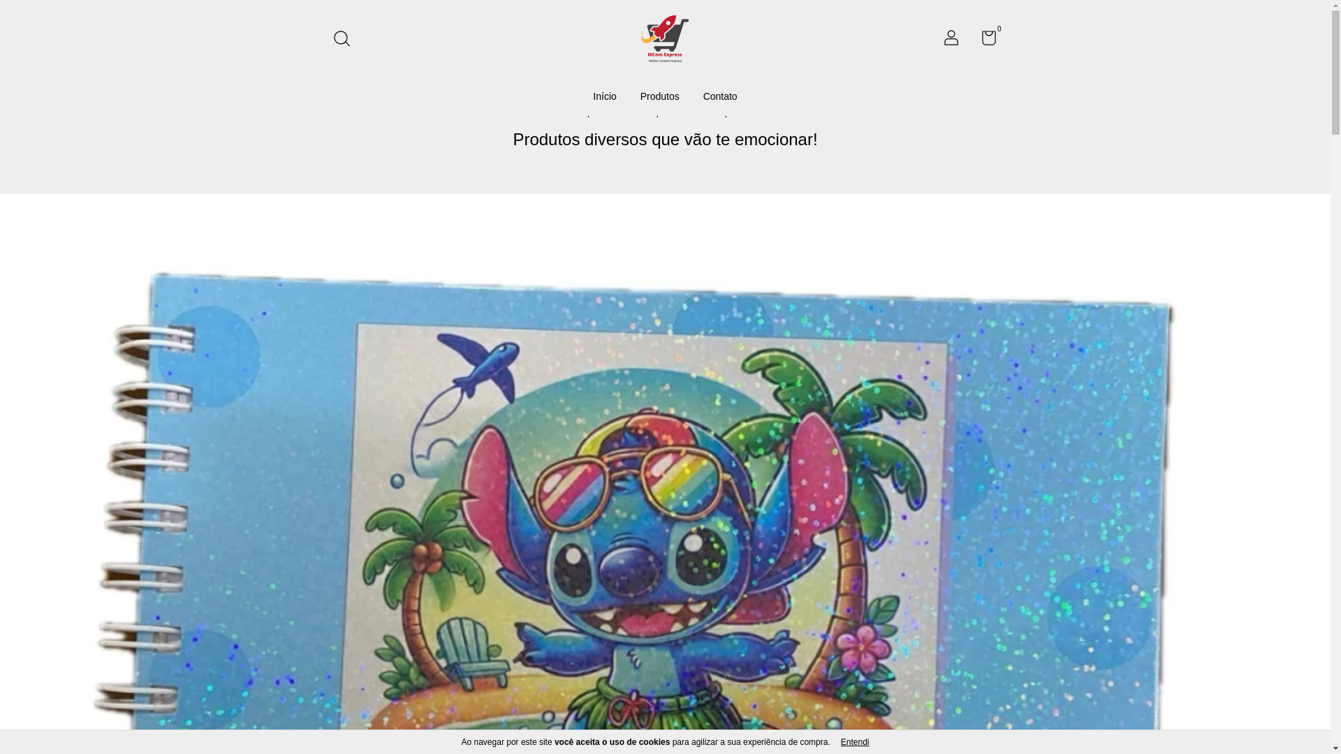 website screenshot of https://mcomexpress.com.br/