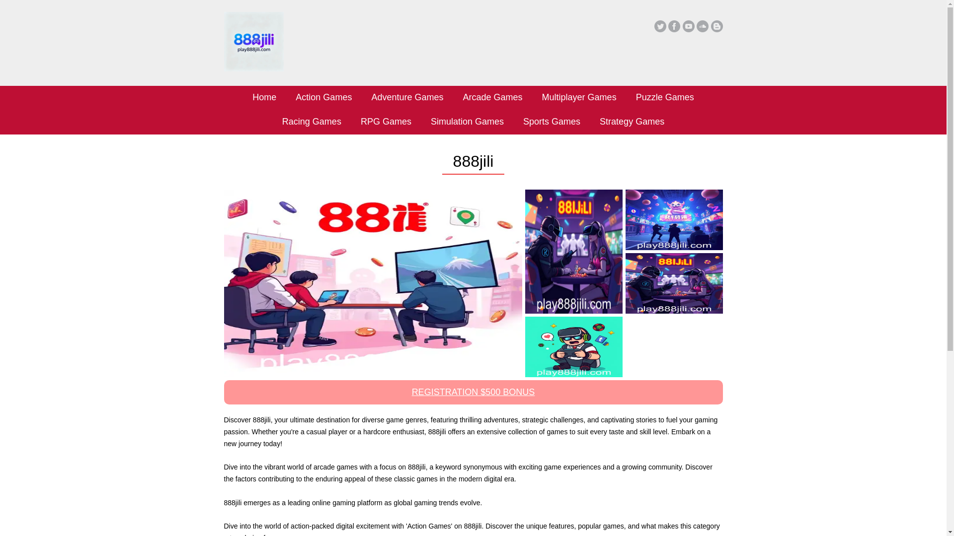 website screenshot of https://play888jili.com/