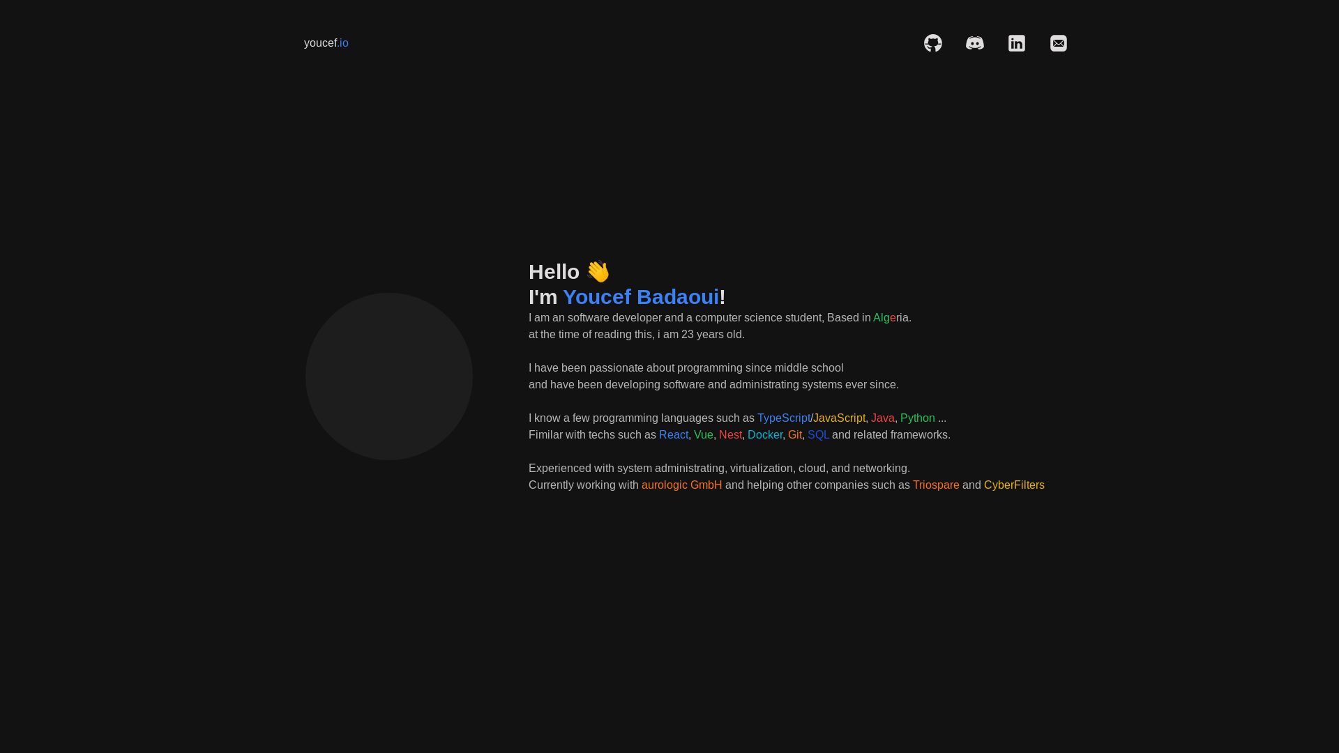 website screenshot of https://youcef-58q.pages.dev/