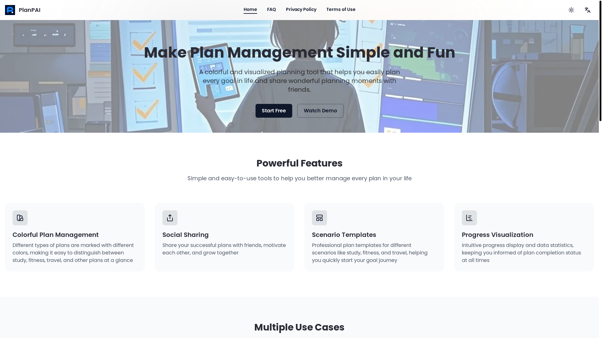 website screenshot of https://planpat.com/
