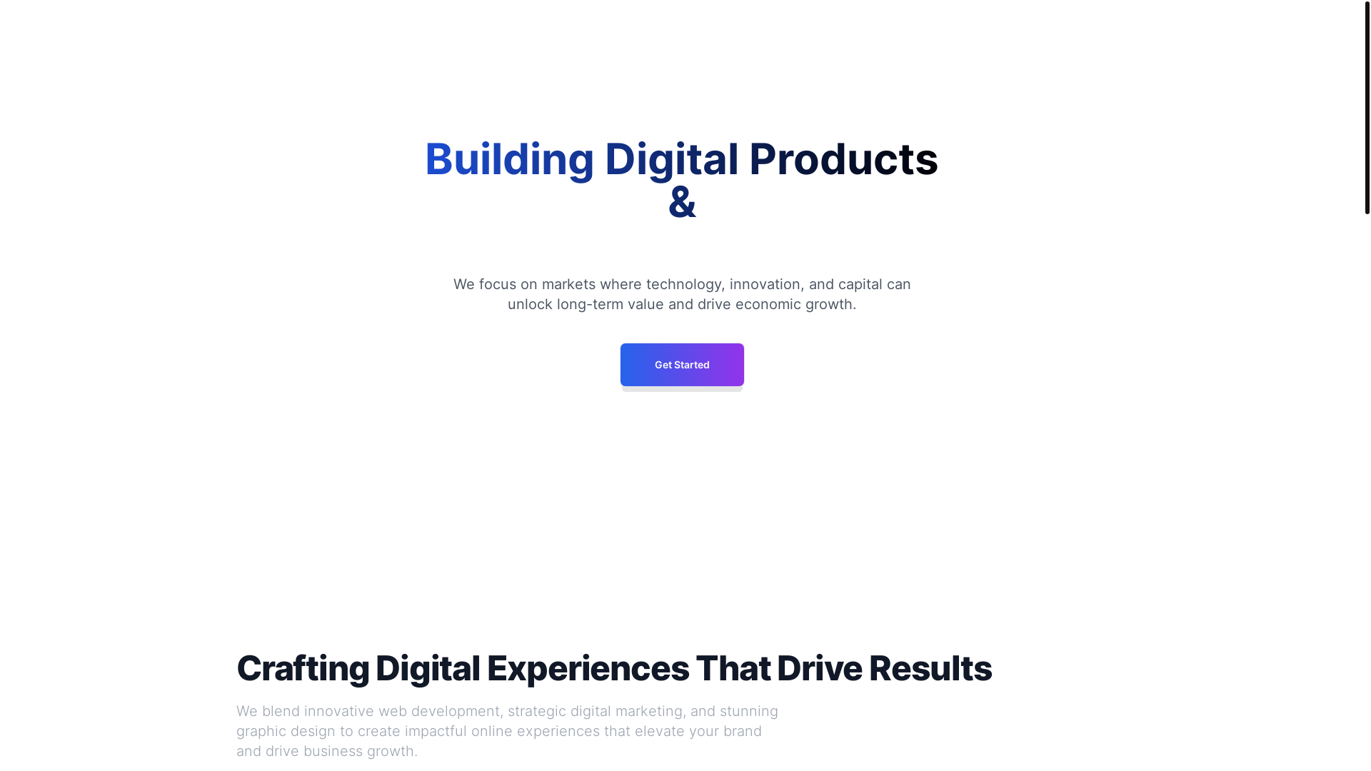 website screenshot of https://company-website-4sl.pages.dev/