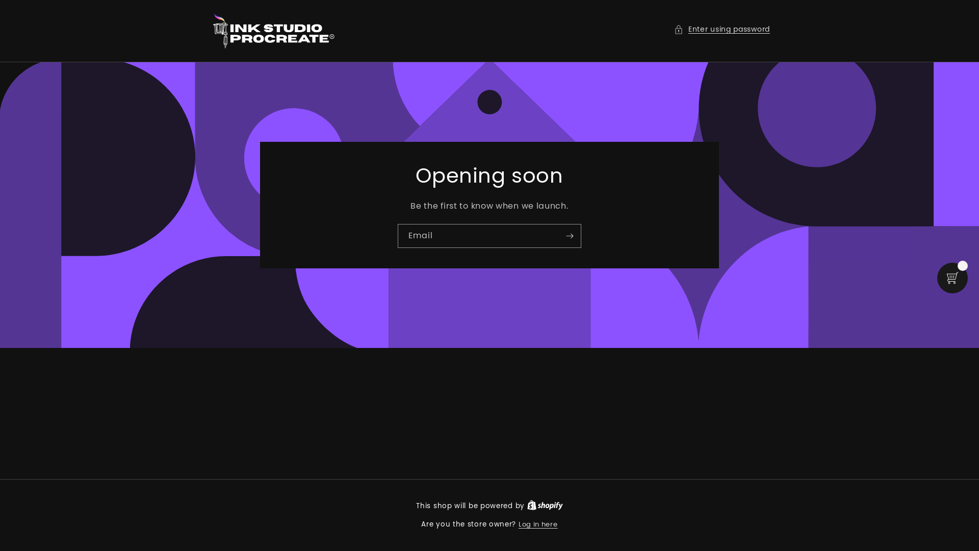 website screenshot of https://inkstudioprocreate.com/