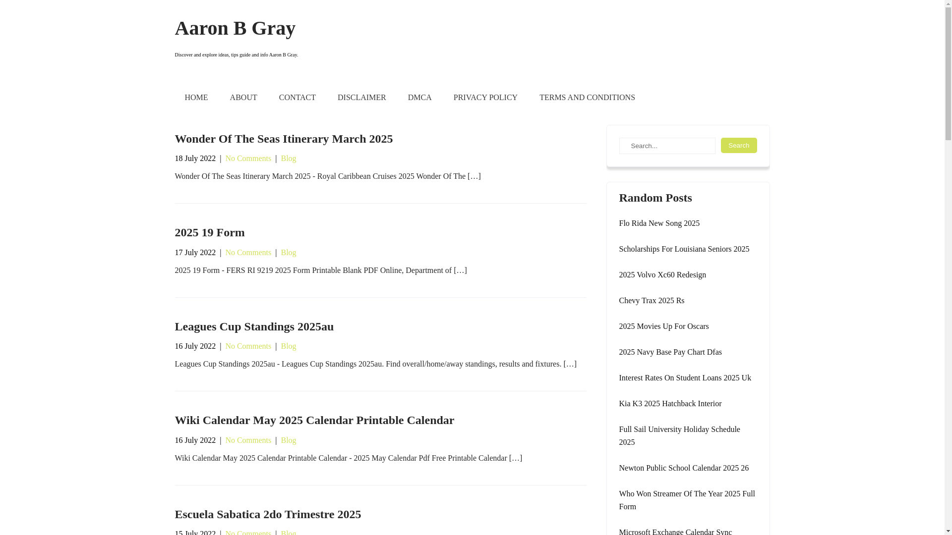 website screenshot of https://aaronbgray.pages.dev/