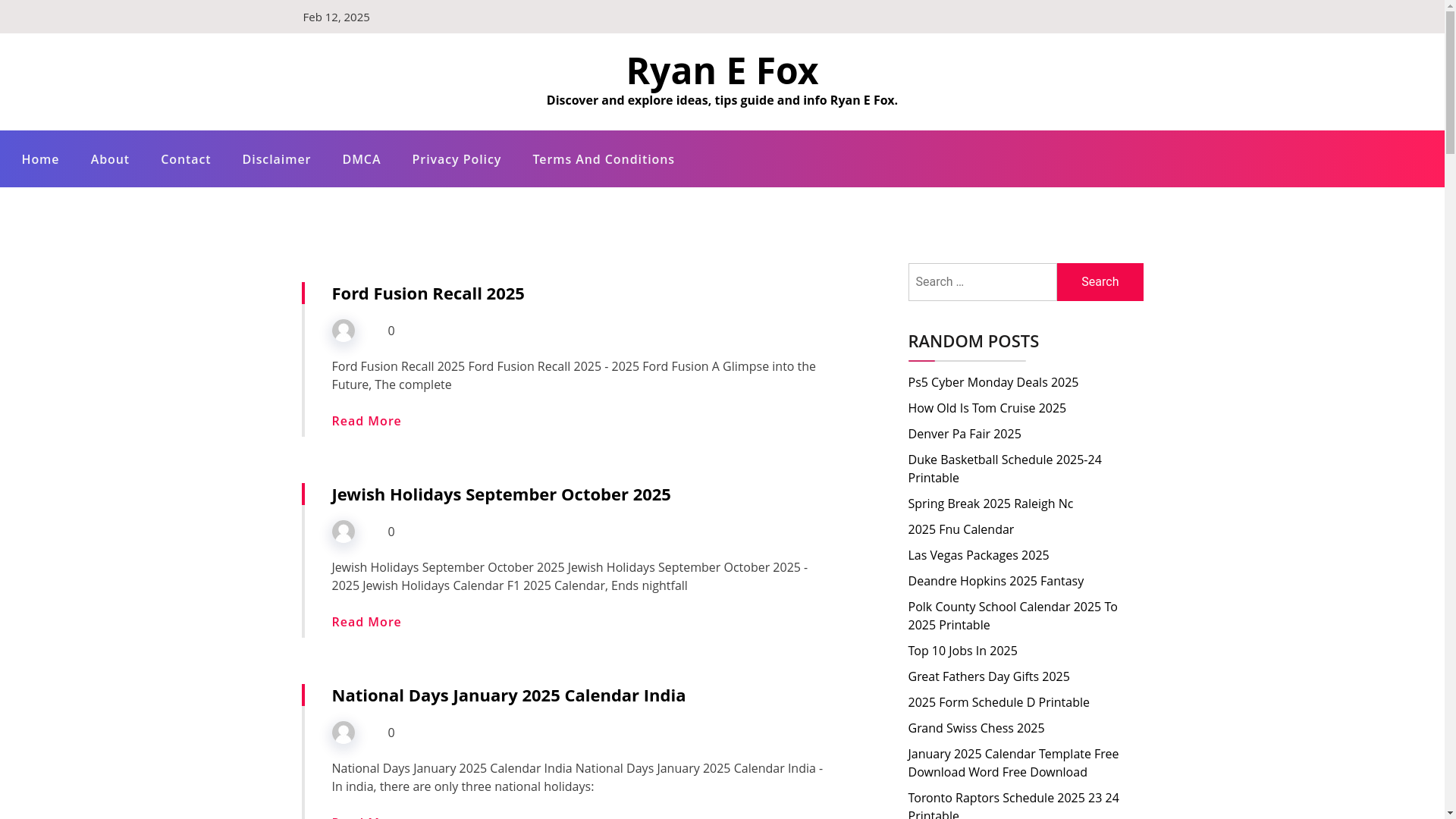 website screenshot of https://ryanefoxj.pages.dev/