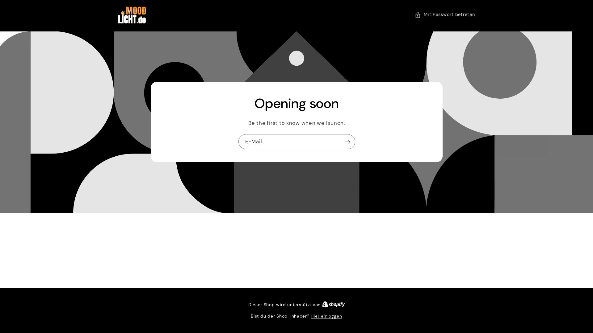 website screenshot of https://moodlicht.de/