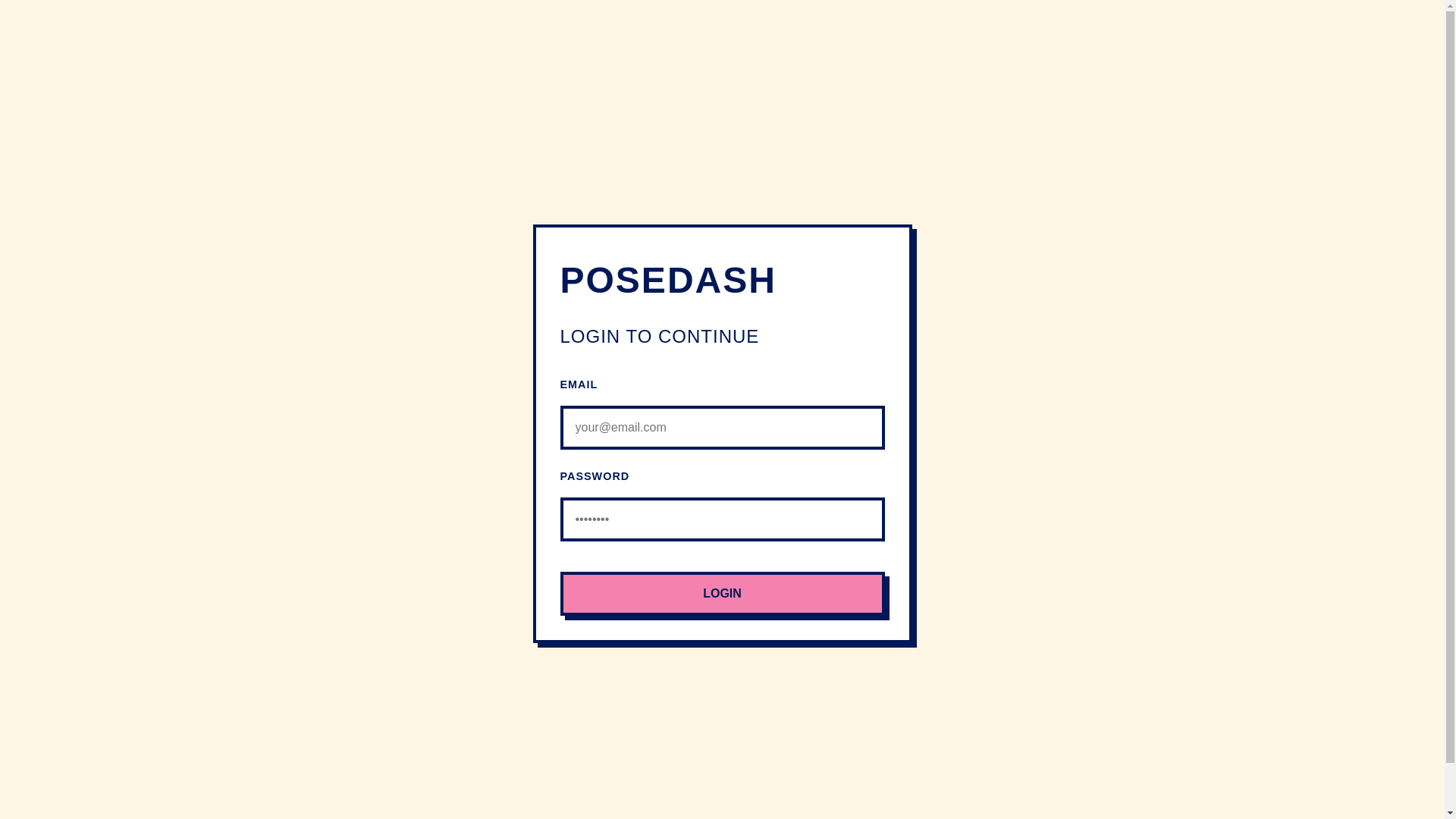 website screenshot of https://posedash.pages.dev/