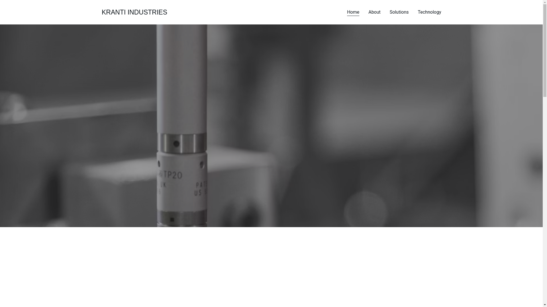 website screenshot of https://krantigrp.com/