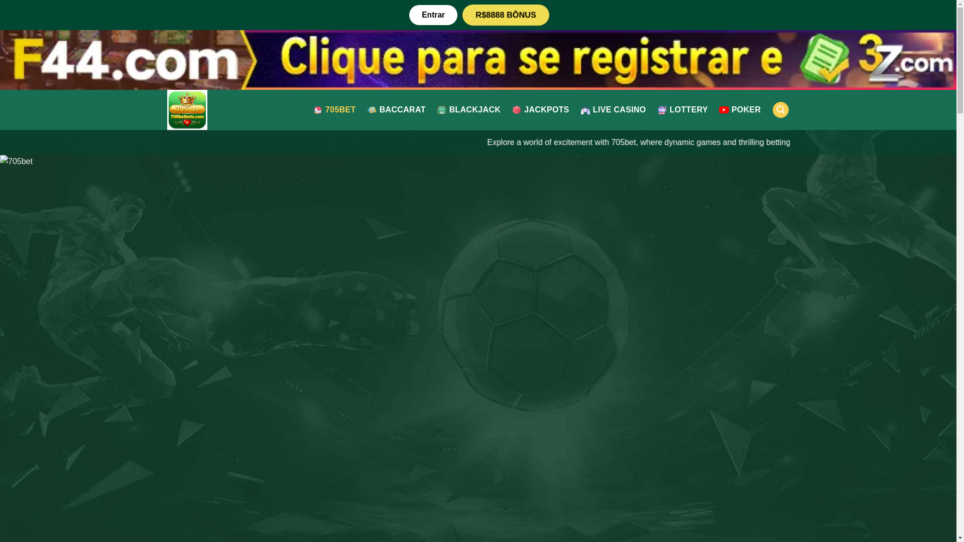 website screenshot of https://705betbets.com/