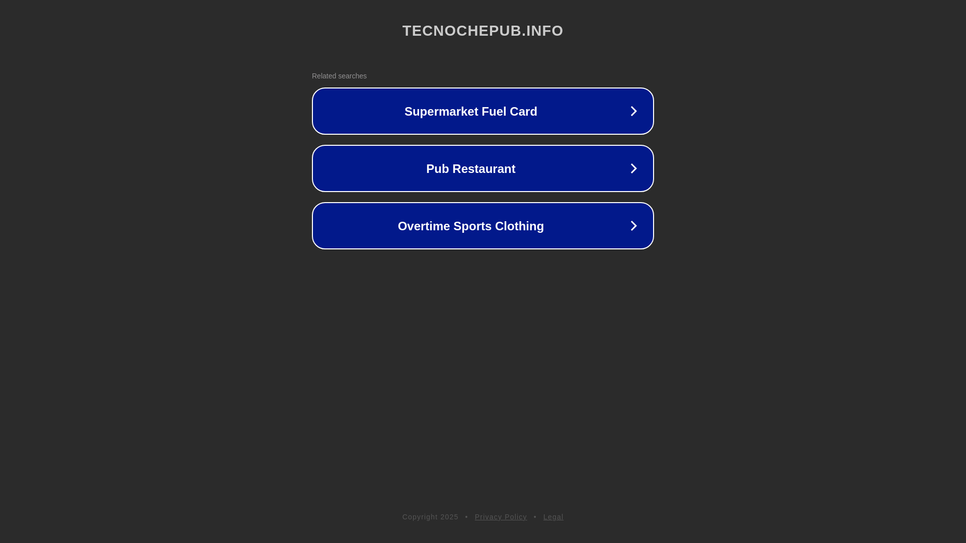 website screenshot of https://tecnochepub.info/