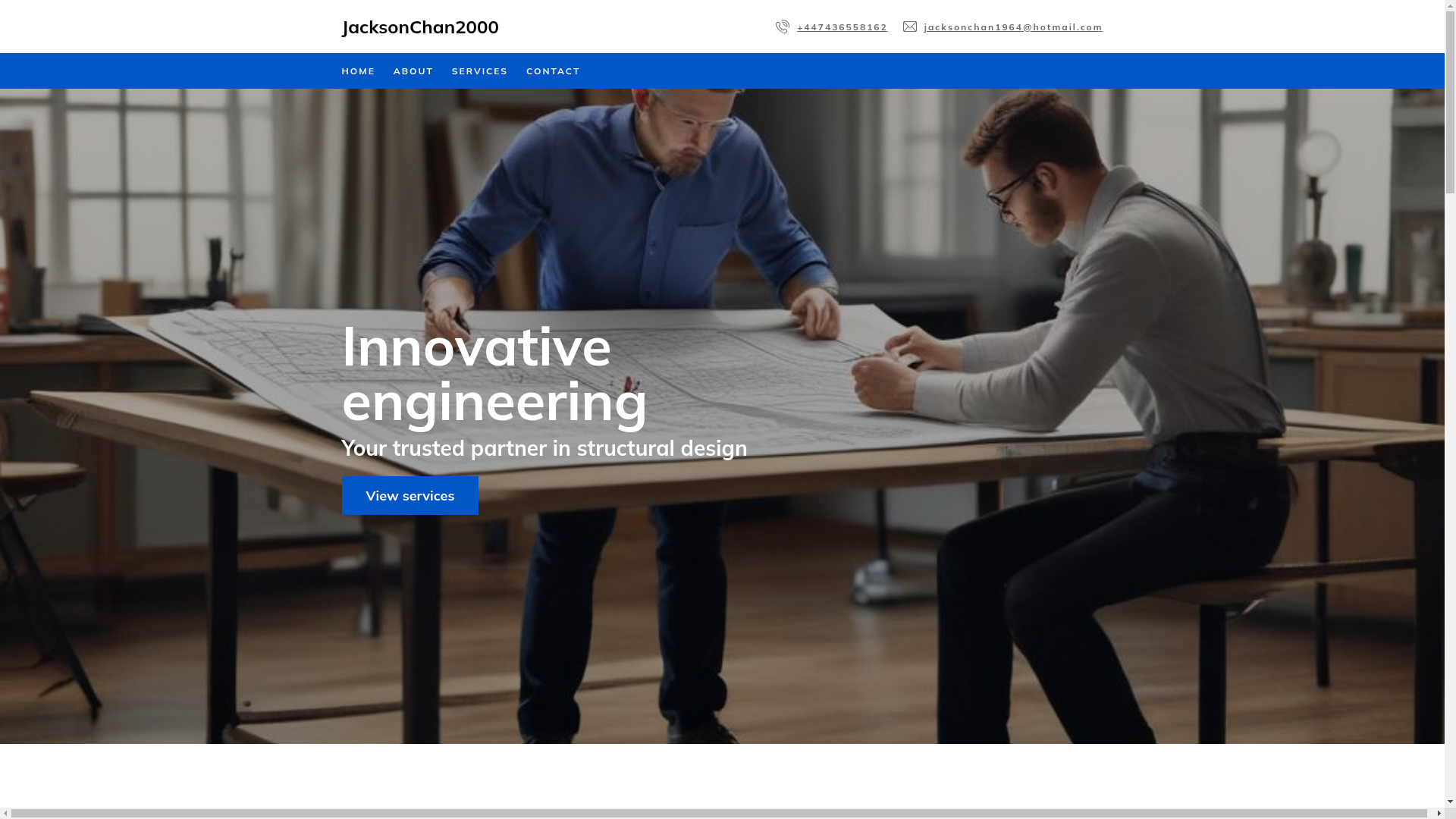 website screenshot of https://jacksonchan2000.com/