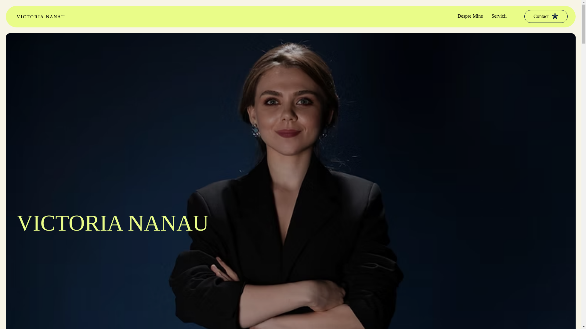 website screenshot of https://victoriananau.com/