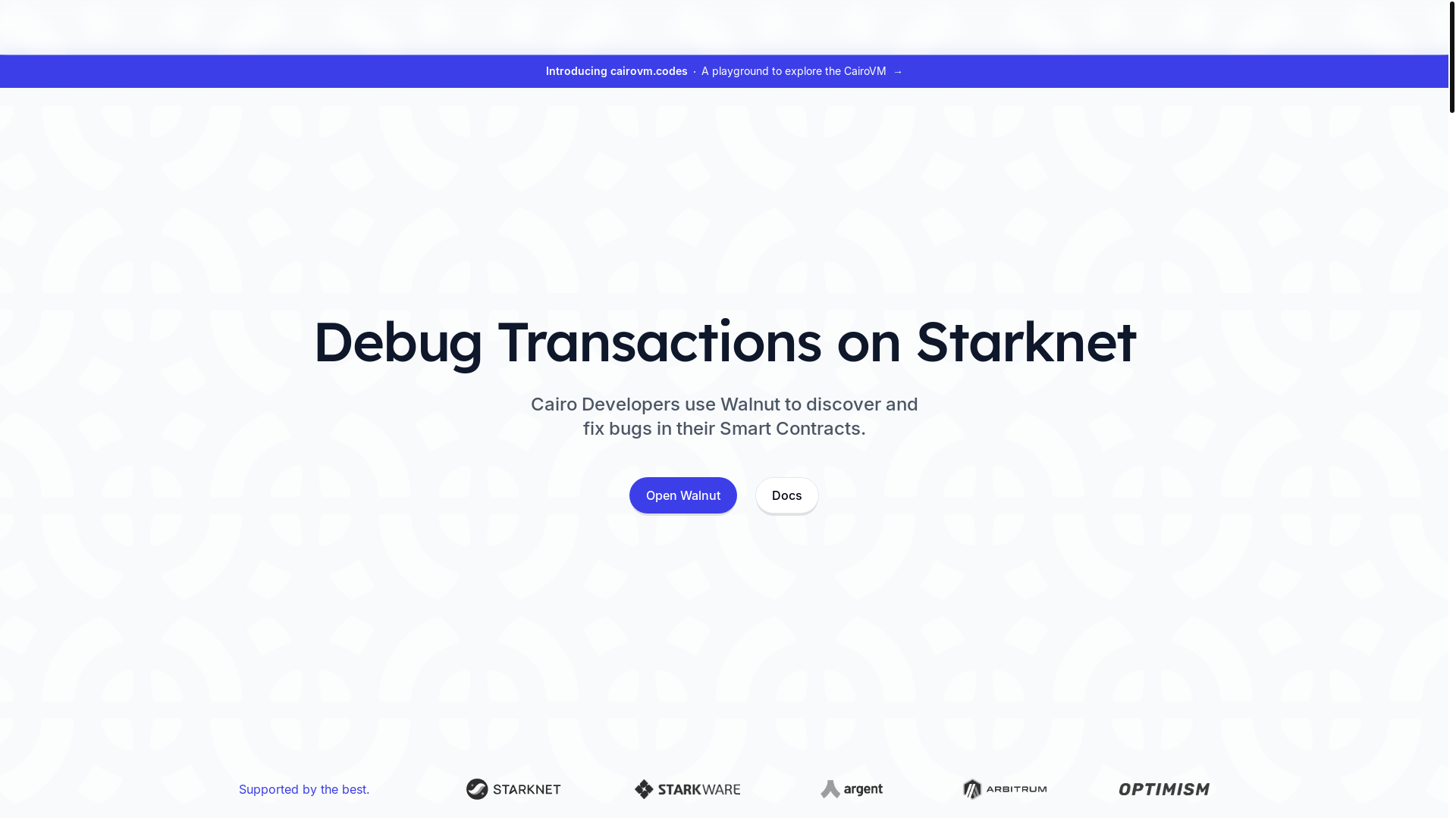 website screenshot of https://walnut.pages.dev/