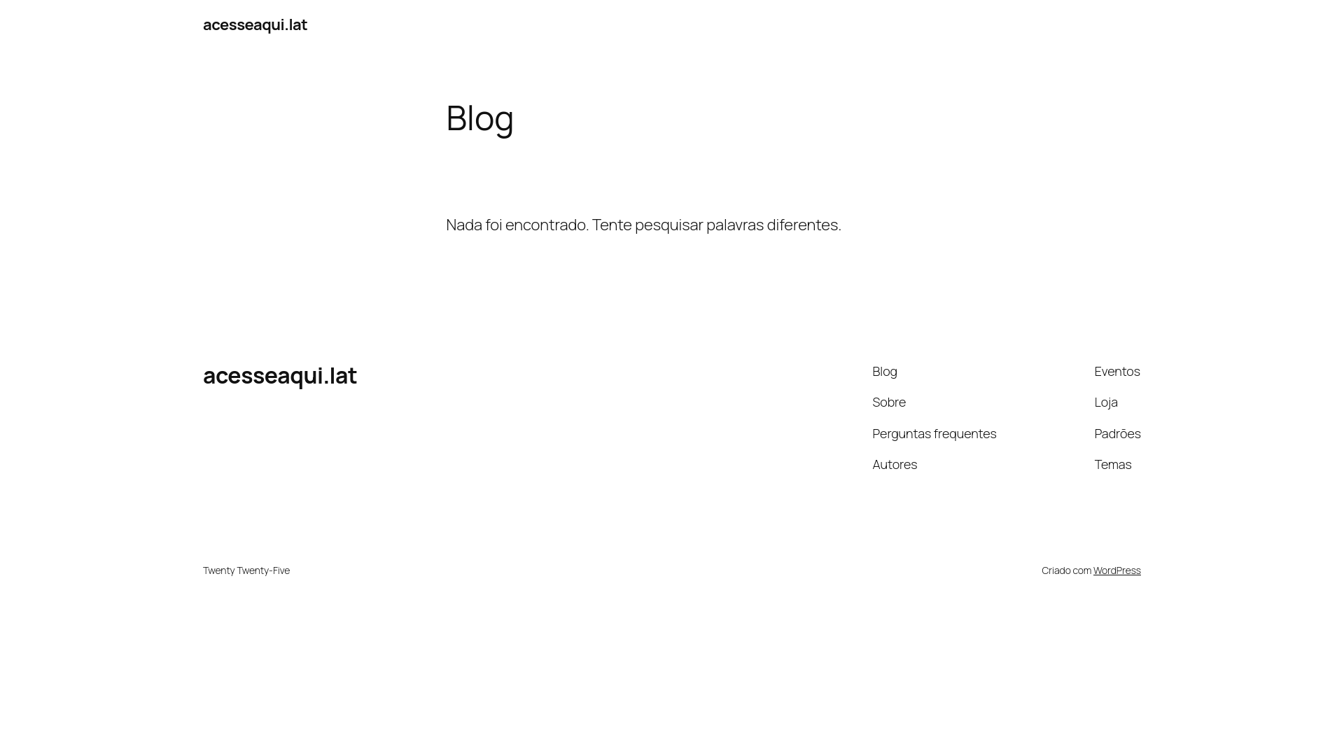 website screenshot of https://acesseaqui.lat/