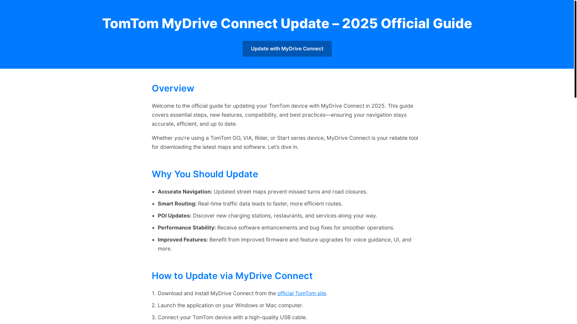 website screenshot of https://how-to-update-tomtom-gps-navigation.pages.dev/