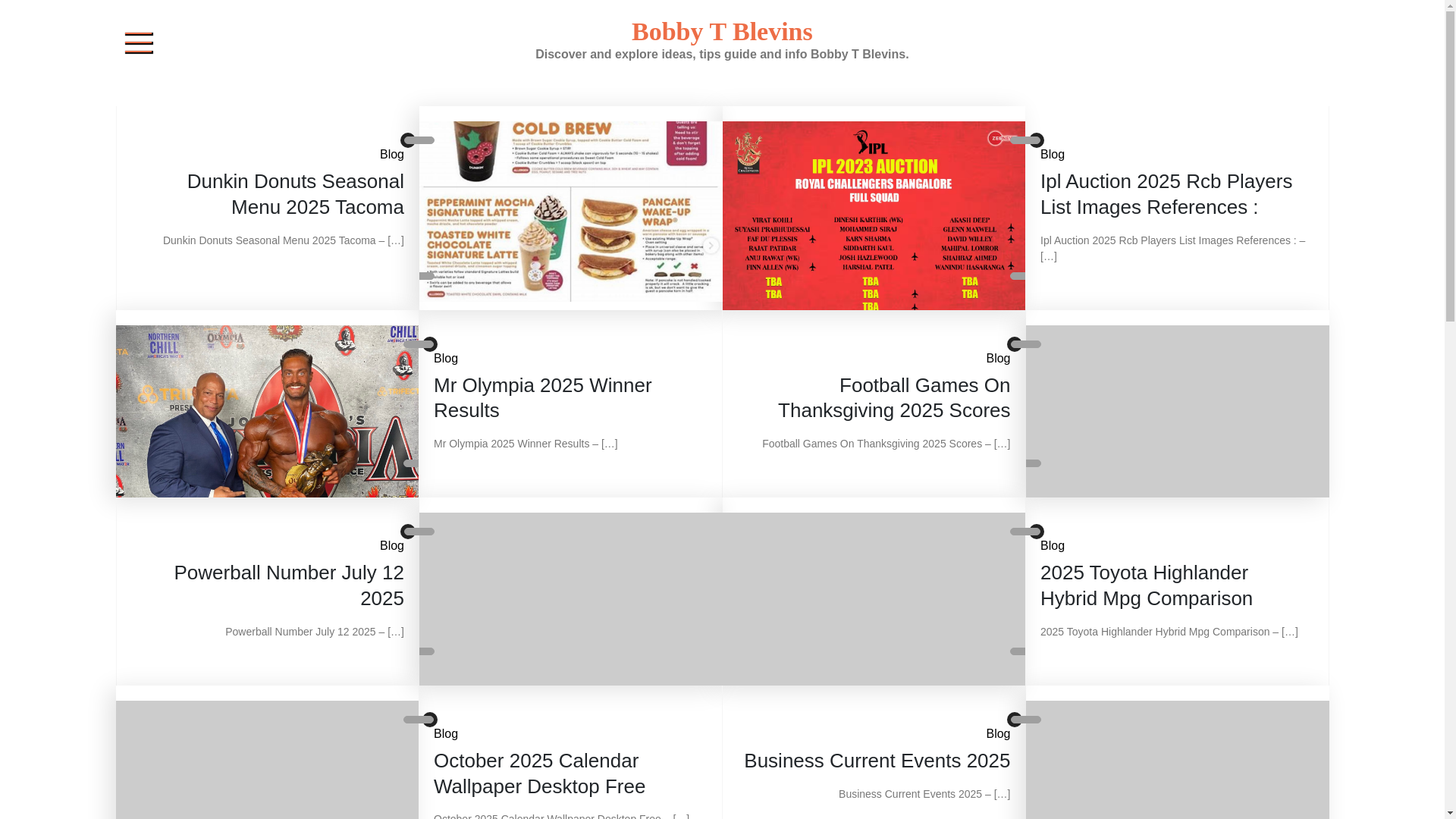 website screenshot of https://bobbytblevinsg.pages.dev/
