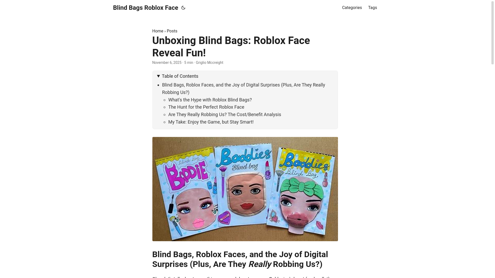 website screenshot of https://blind-bags-roblox-face.pages.dev/