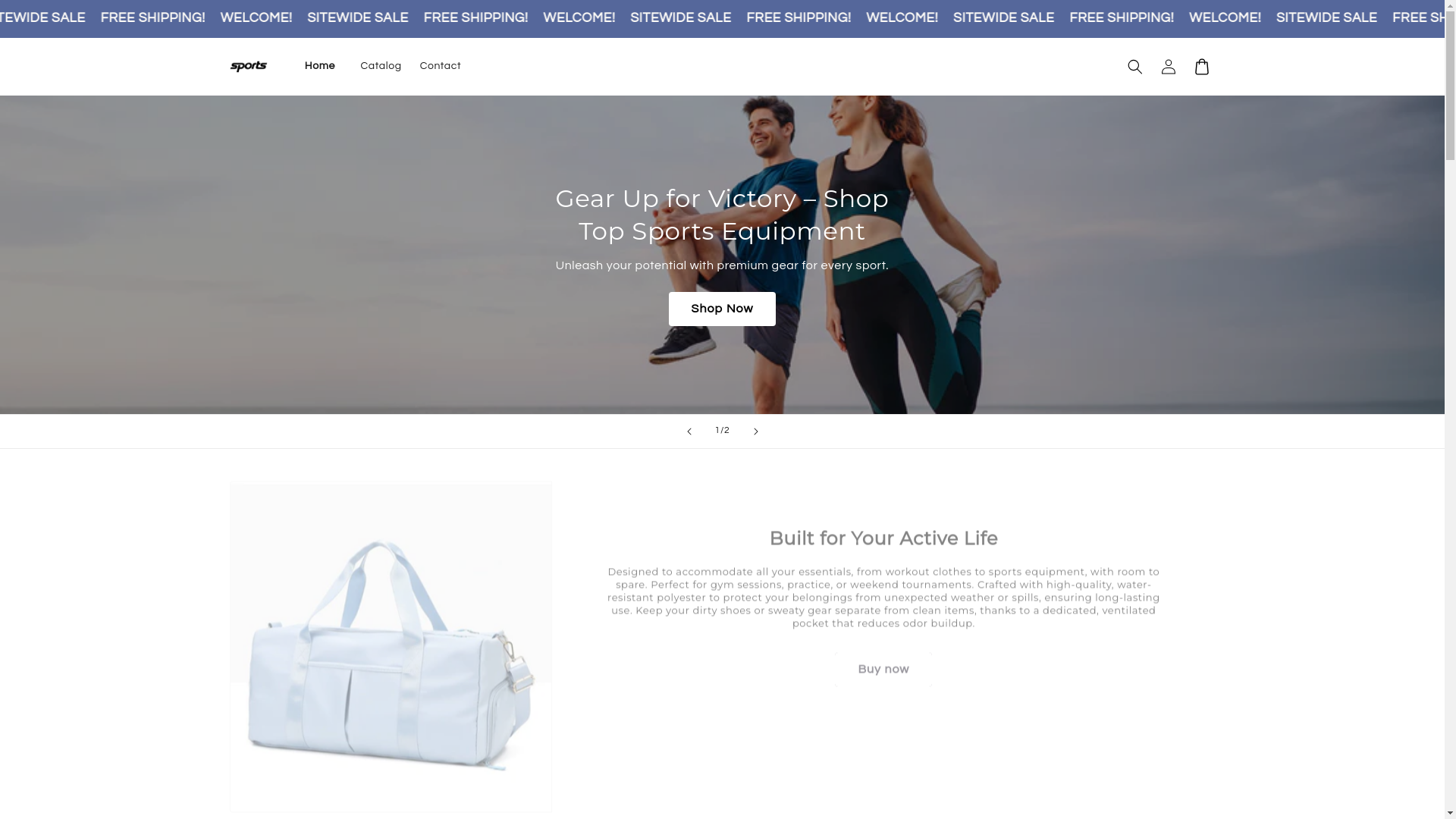 website screenshot of https://noteworthyfitness.store/