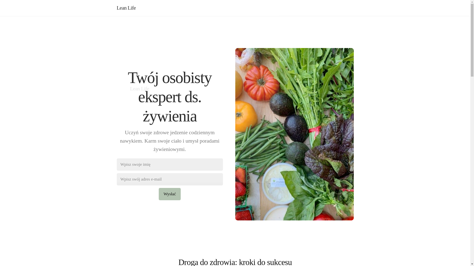 website screenshot of https://leanlifeo.info/
