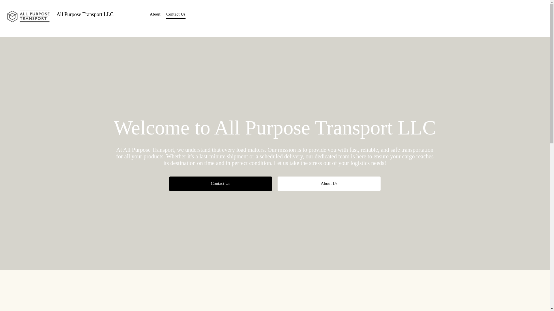 website screenshot of https://allpurposetransport.com/