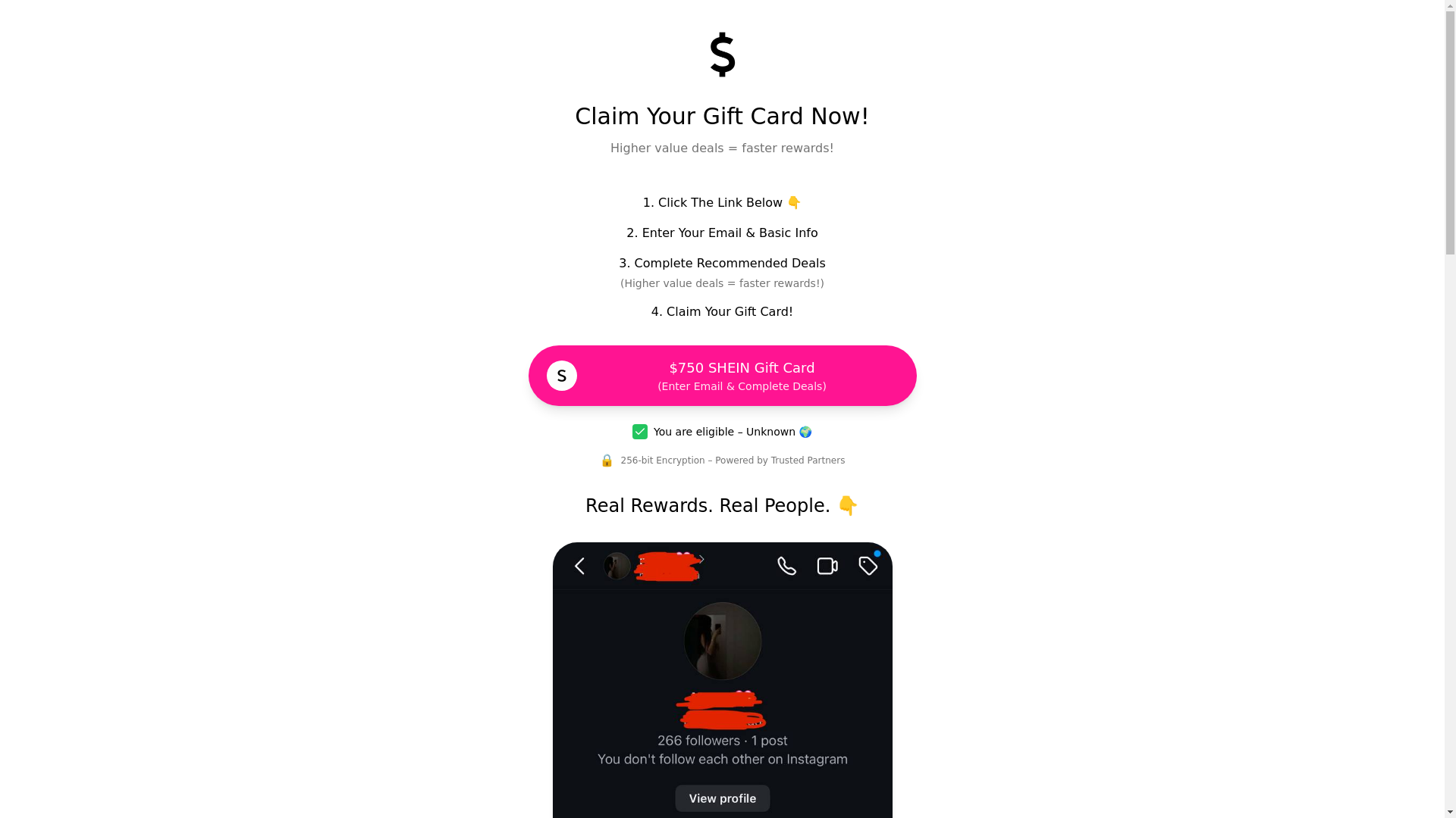 website screenshot of https://rewardgirly.com/