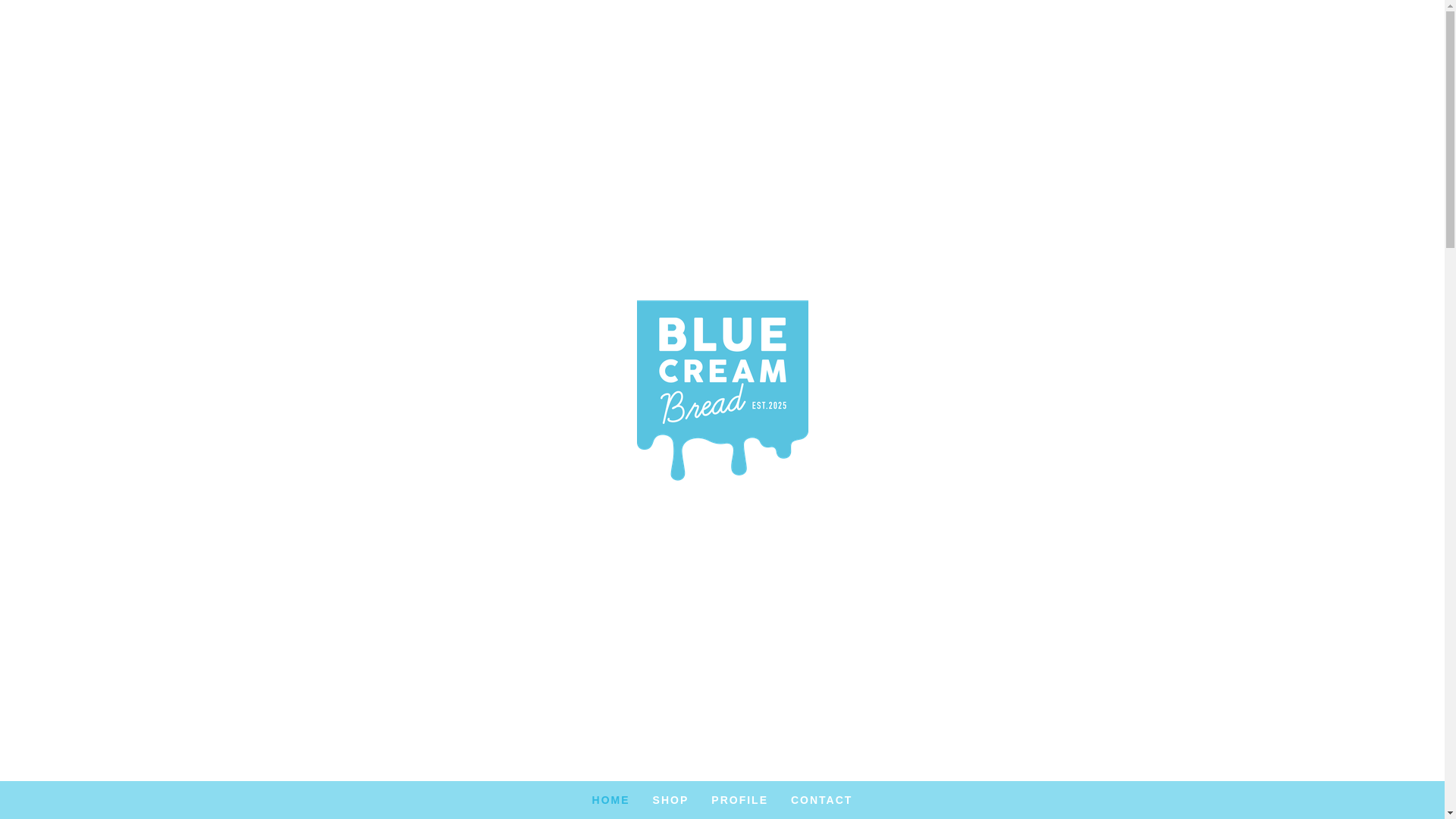 website screenshot of https://bluecreambread.com/