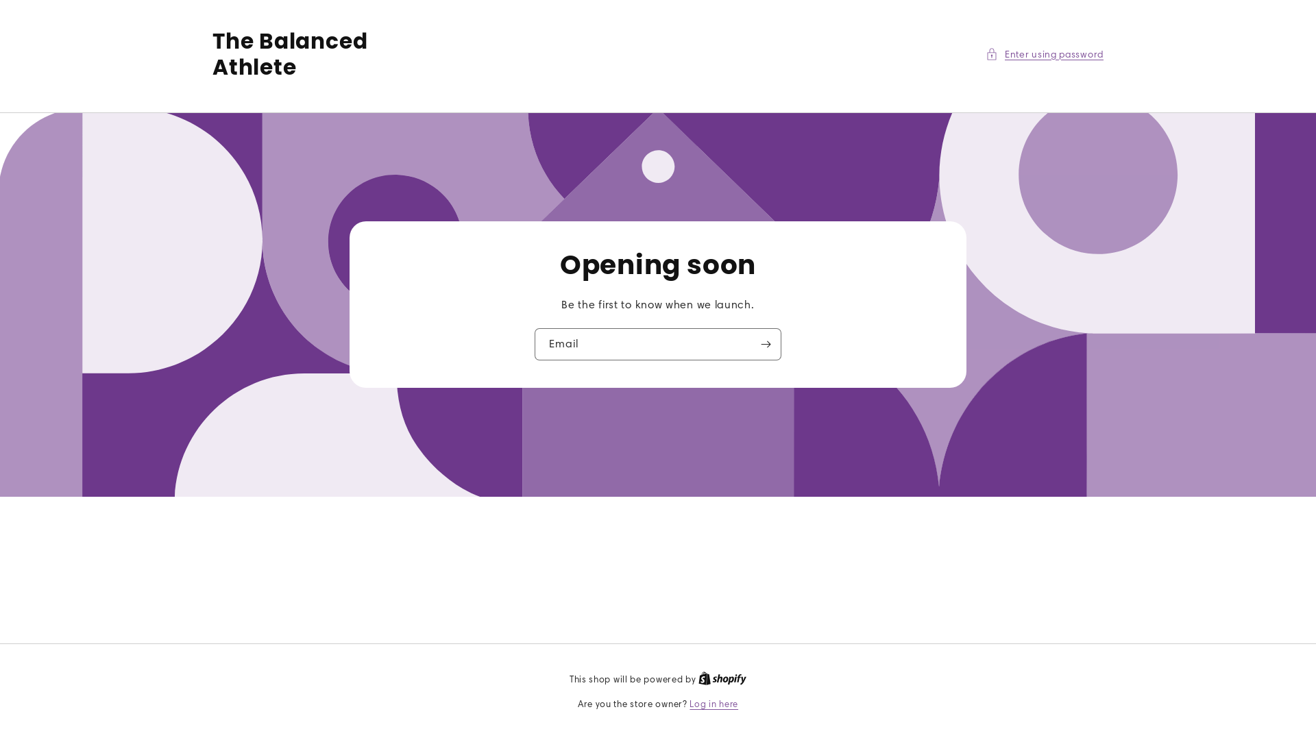website screenshot of https://balancedathleteco.com/
