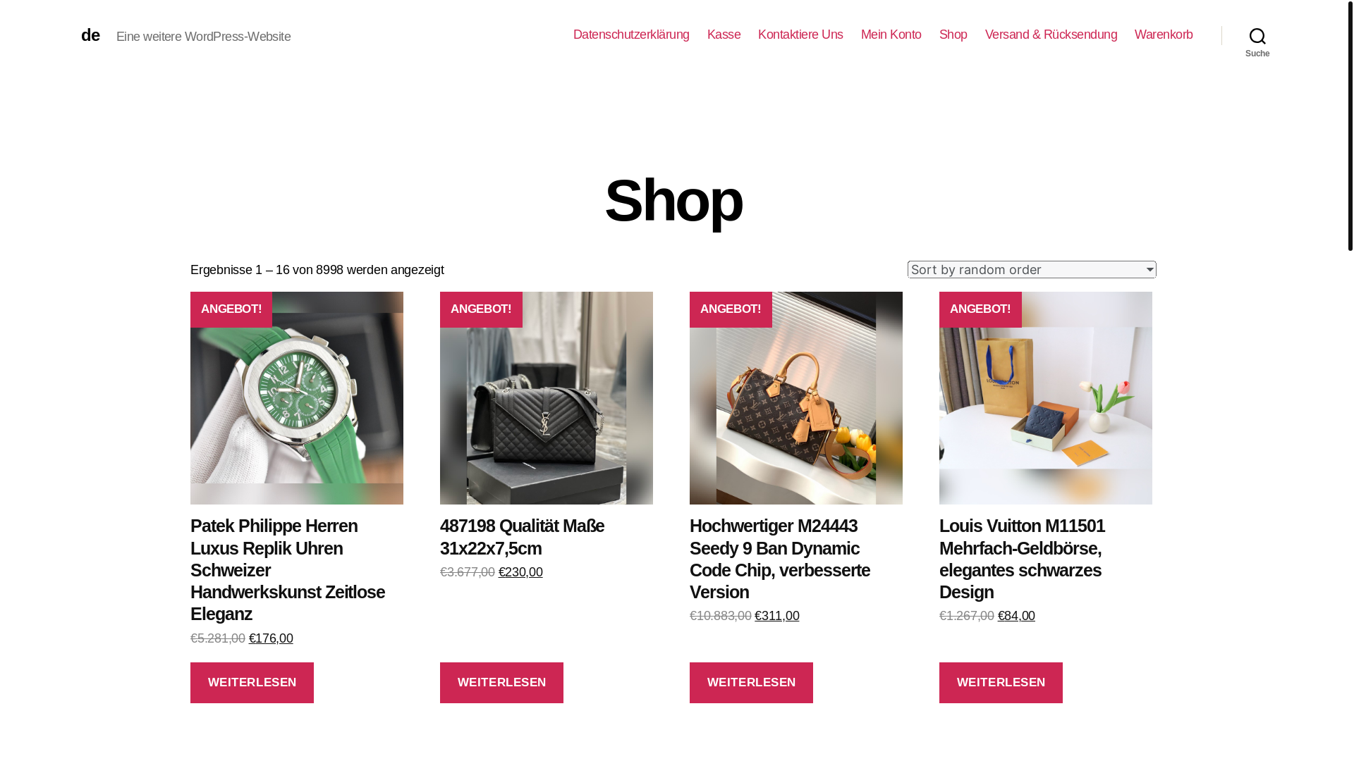 website screenshot of https://replicasonline.es/
